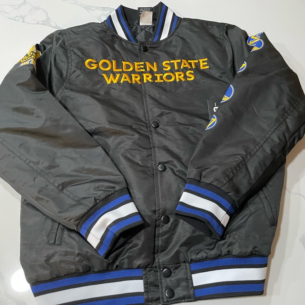 Golden State Warriors Youth Jacket Retails For $145